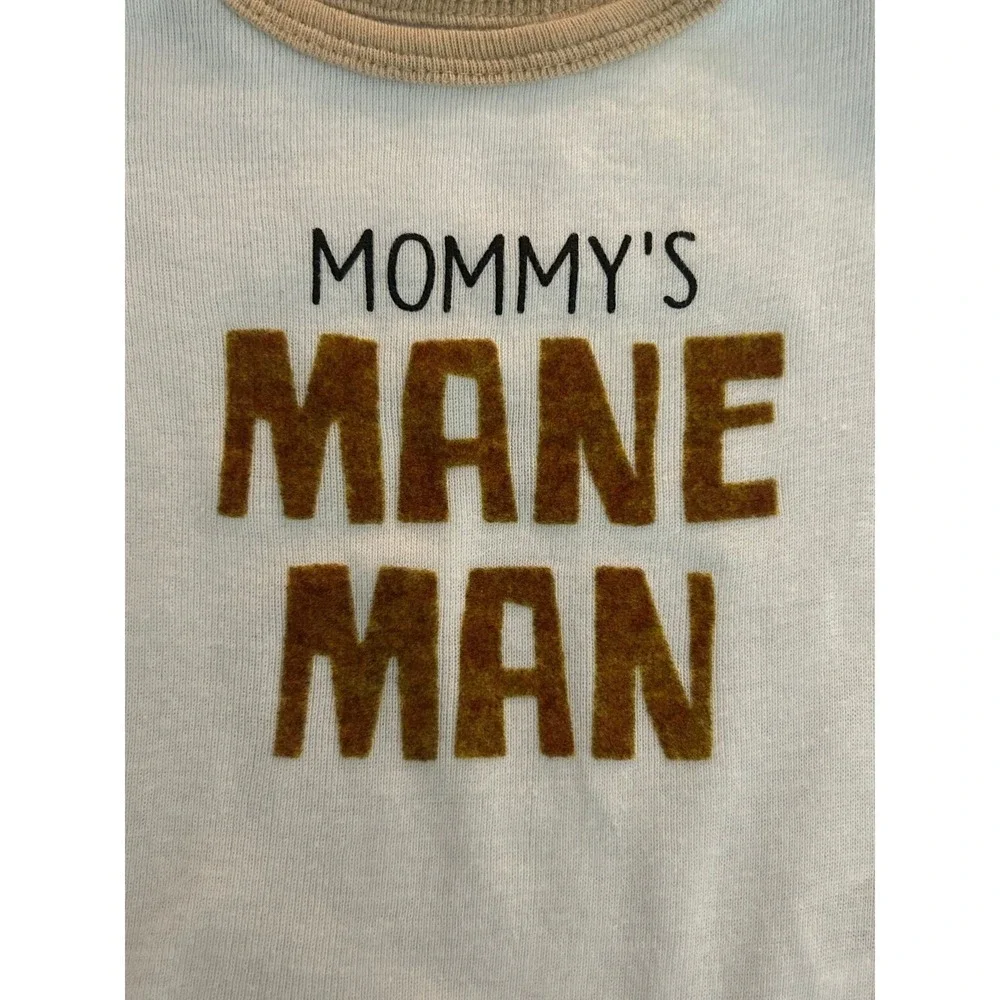 Koala Baby Mommy's Mane Man Lion Bodysuit and Footed Pants Set 0-3M 1345